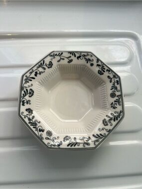 Vintage independence ironstone millbrook black white small bowl replacement